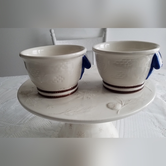Set of 2 Kraft Oreo Cookie Ice Cream Shoppe Collector Sundae Dessert Bowls - Picture 4 of 10